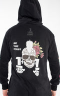 Skull and Roses black