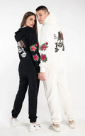 Skull and Roses black