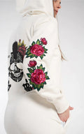 Skull and Roses black