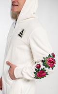Skull and Roses white