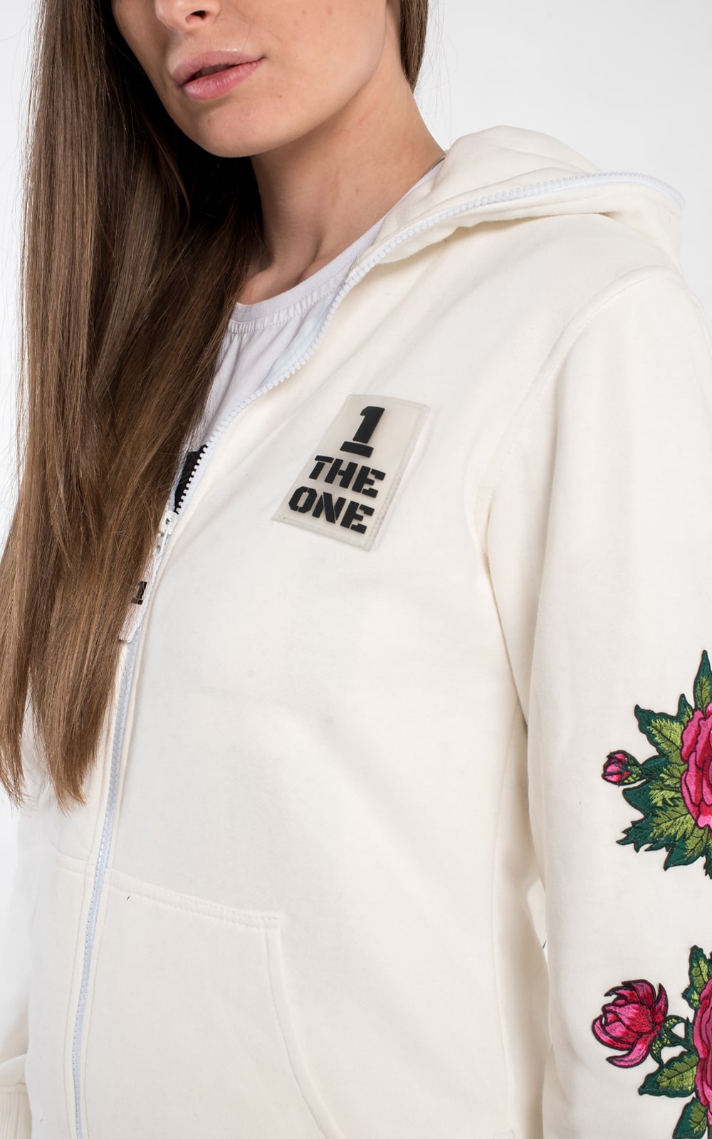 Skull and Roses white