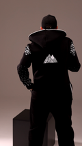 Snowy black