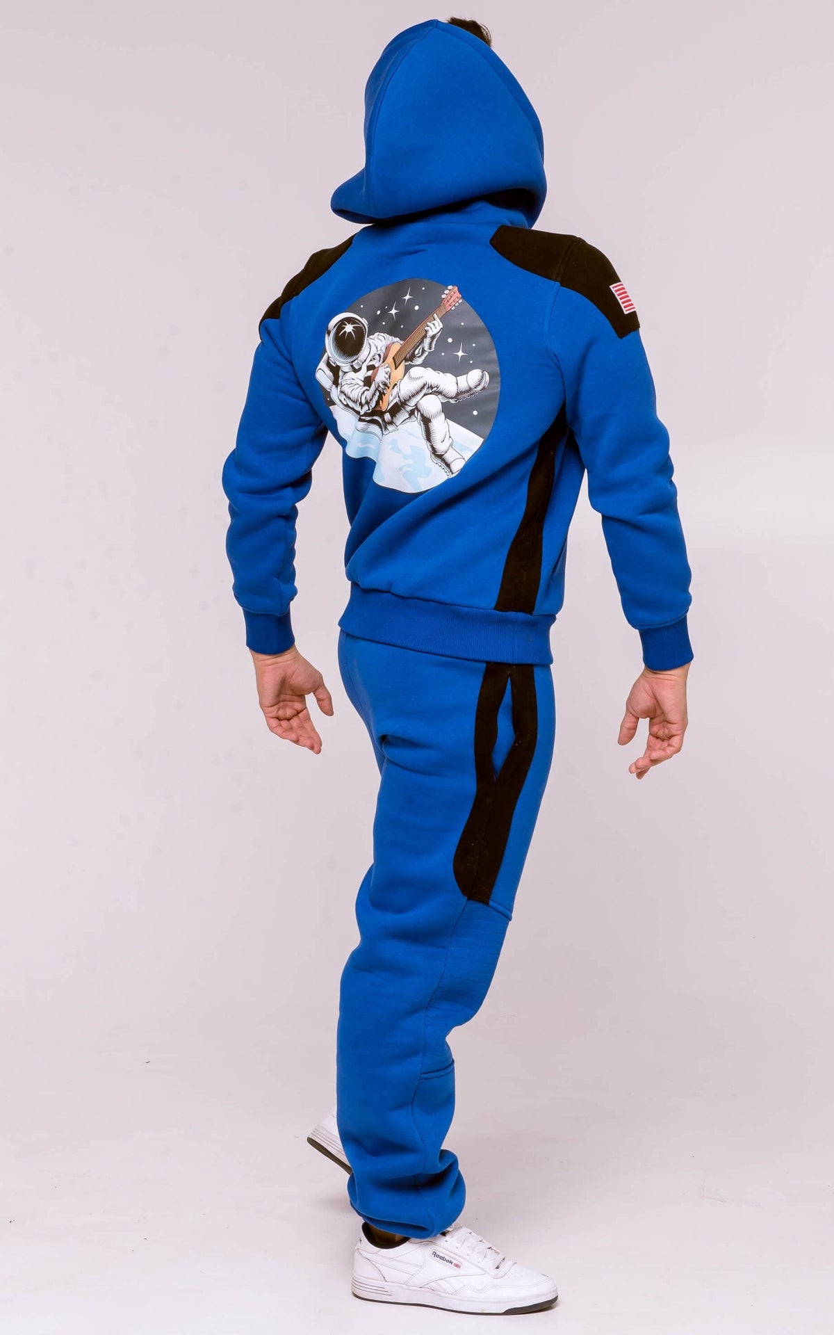 Warm Hoodie Space X blue