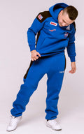 Warm Hoodie Space X blue