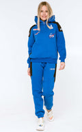 Warm Hoodie Space X blue
