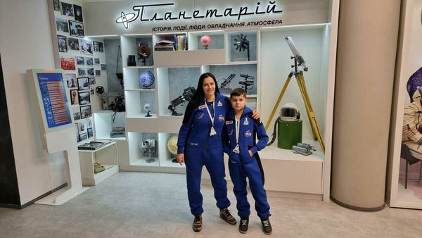 Warm Jumpsuit Space X blue