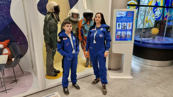 Warm Jumpsuit Space X blue