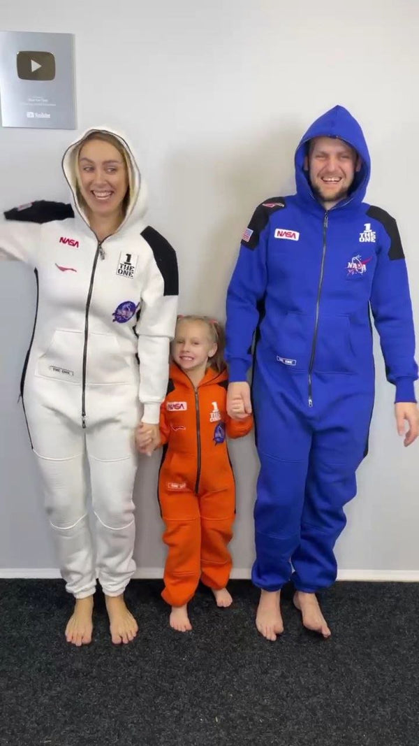 Warm Jumpsuit Space X orange