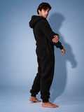 THE ONE Teddy plush jumpsuit black, men