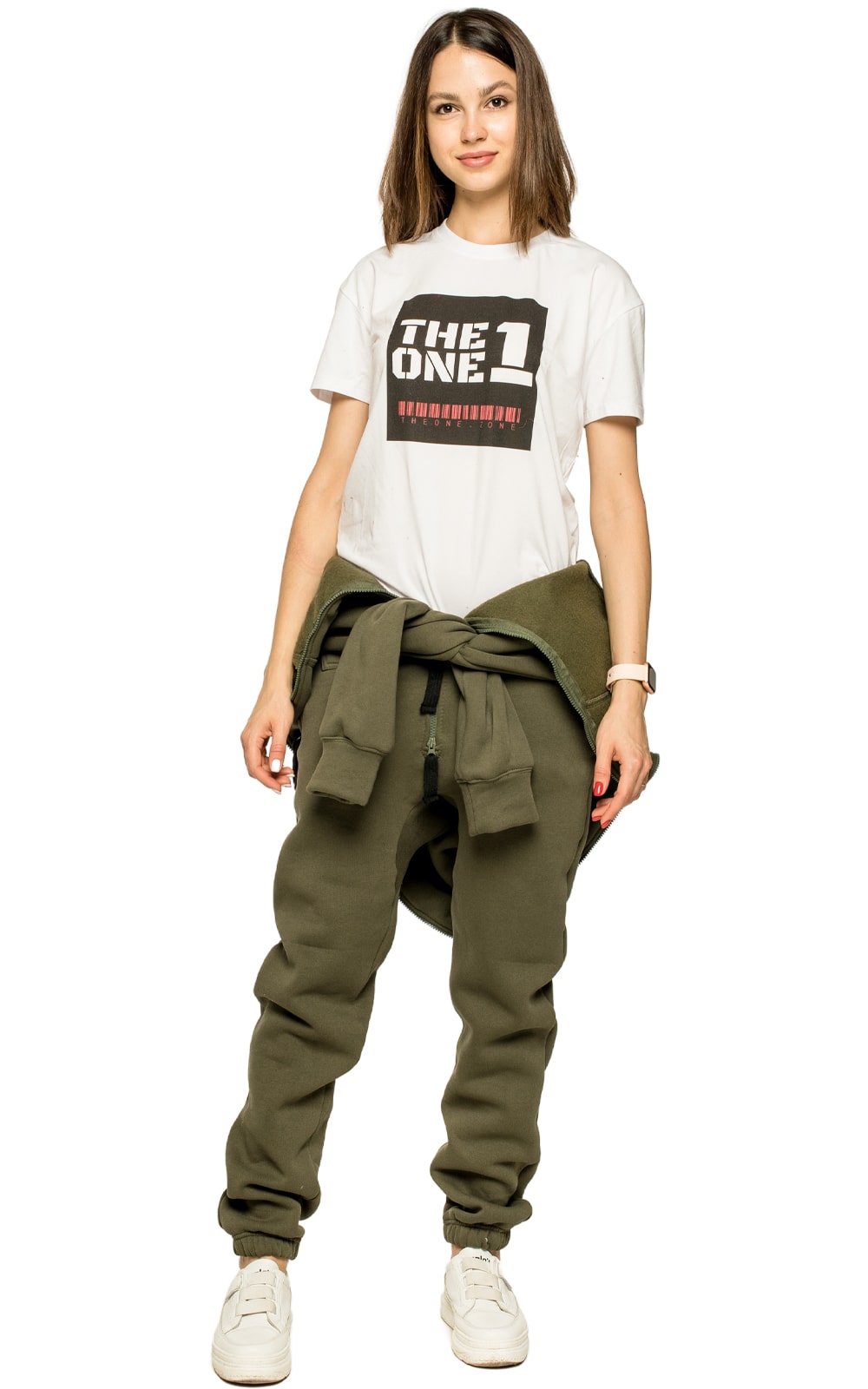T-shirt TheOne white woman