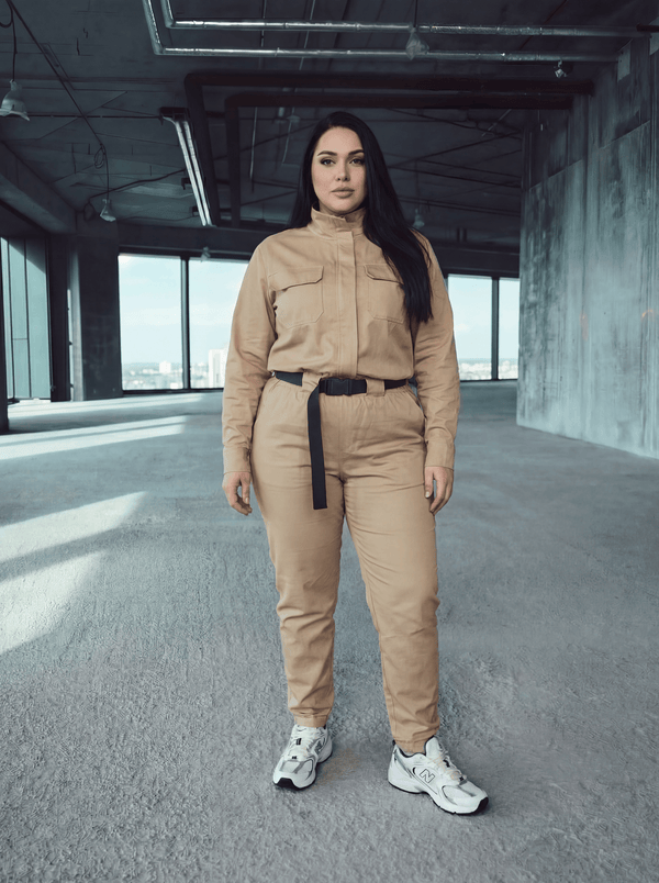 Lightweight Jumpsuit Urban beige