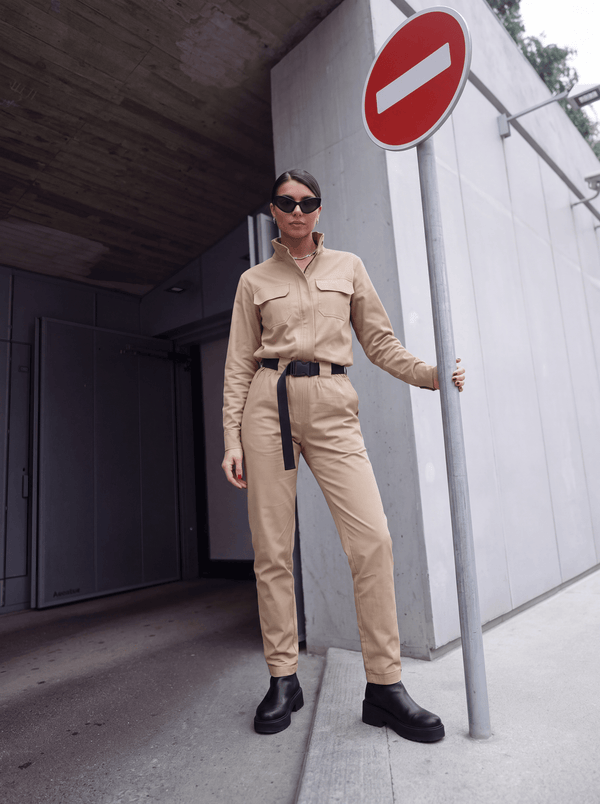 Lightweight Jumpsuit Urban beige