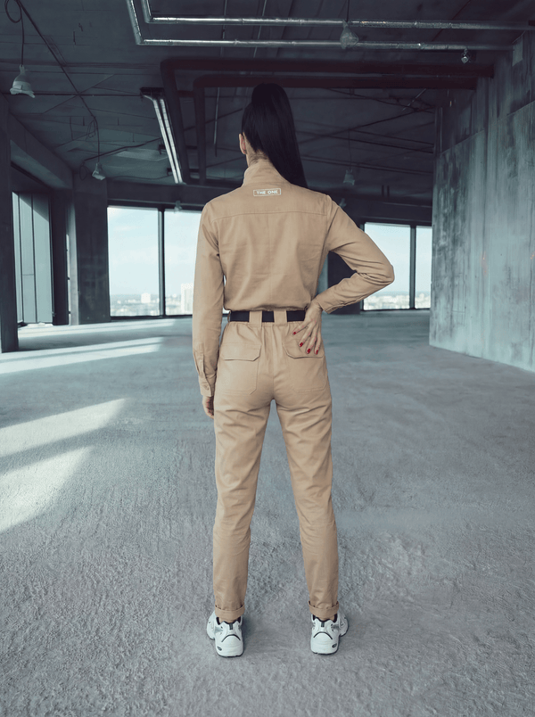 Lightweight Jumpsuit Urban beige