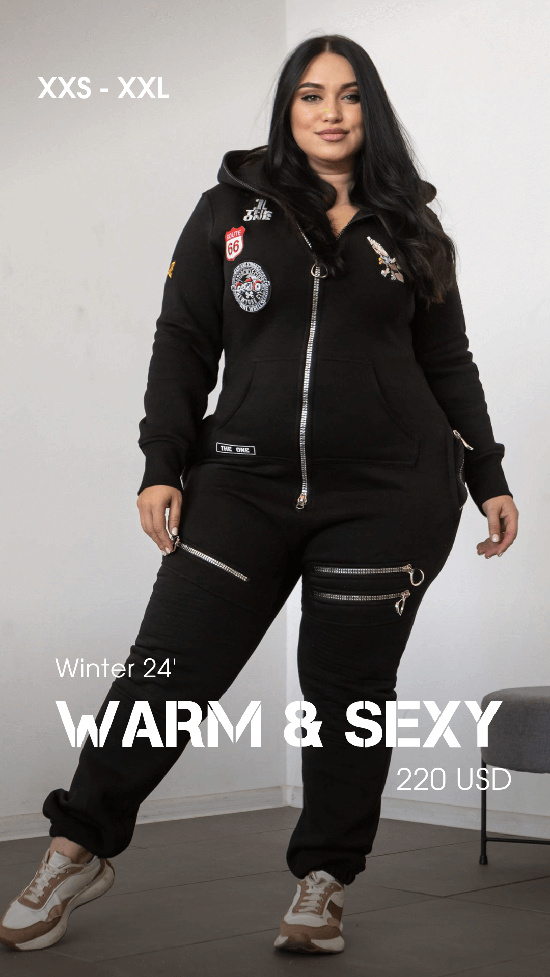 Комбінезон Harley чорний