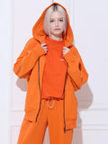 Zip-Hoodie Mona on Fire Orange
